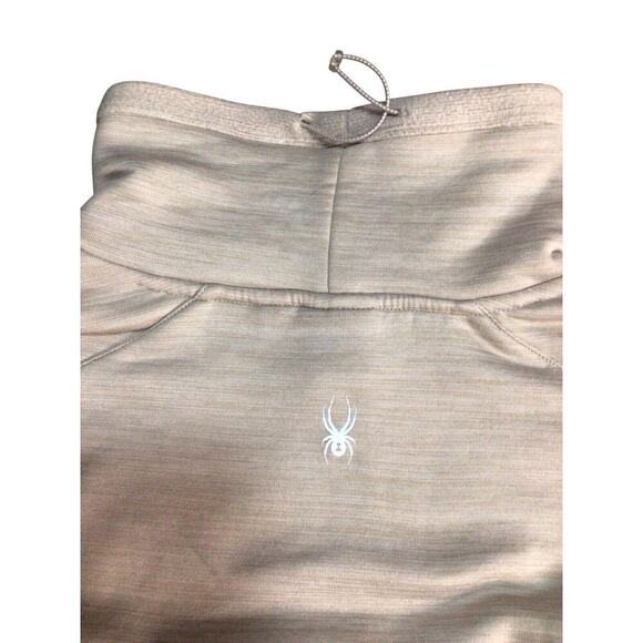 Spyder Active Women’s Pullover Sweater Drawstring Mock Neck Pockets Medium - Picture 4 of 7